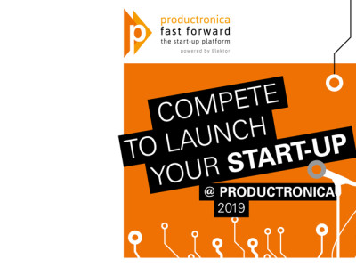 Startups in electronics: get pole position for Fast Forward @ productronica 2019