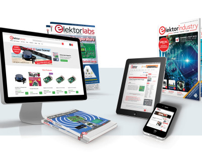 One month free subscription on a one year Elektor GOLD membership!