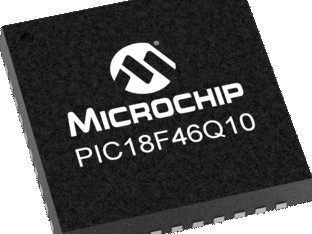 The PIC18F46Q10T-I/PT is an example of Microchip’s popular PIC family of 8-bit MCUs.