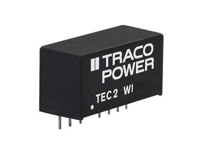 Distrelec adds Traco Power’s TEC 2 and 3 (WI) Series next-generation 2 and 3 Watt SIP-8 DC/DC converters to web shop