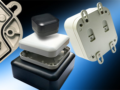 Hammond introduces the stylish new 1557 IP68 wall mount/desktop plastic enclosure family