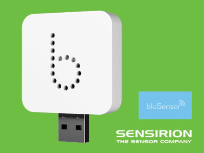 bluSensor’s Innovative Air Quality Device with Smart Plug Concept Relies on Sensirion’s Environmental Sensors