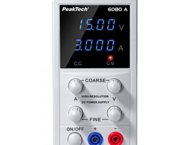 Elektor E-Zine Update: PeakTech 6080 A DC Power Supply (15 V, 3 A) Winners