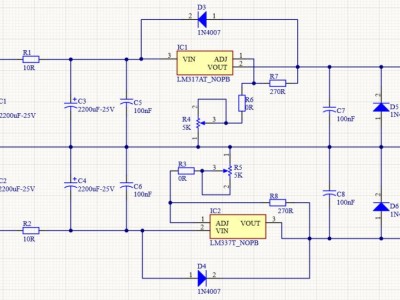 Small Circuits Revival (32): Adjustable Low-noise Dual Power Supply