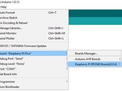 Raspberry Pi Pico Gets Arduino Support