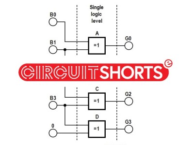 Circuit Shorts: Binary to Gray Code