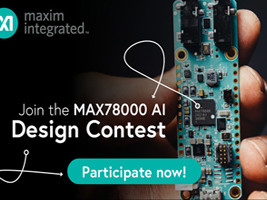 Show Off Your AI Project: Enter the MAX78000 AI Design Contest