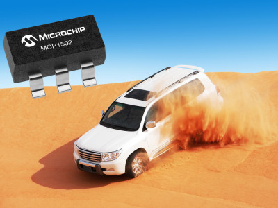 New High-Precision Voltage Reference IC from Microchip