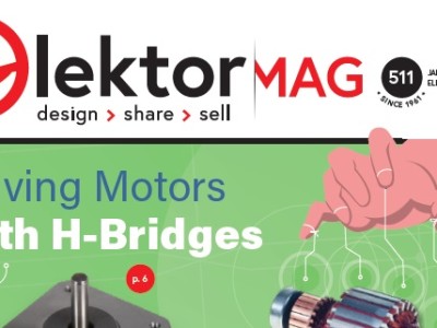 Elektor Jan/Feb 2022: Motor Control and More