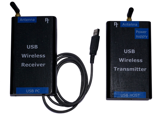 The Wireless UART-RS232 long distance Set.