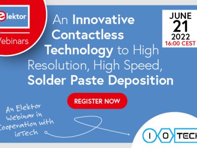 Webinar: An Innovative Contactless Technology to High Resolution, High Speed, Solder Paste Deposition