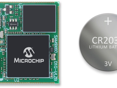 Microchip Expands Its Portfolio of MPU-Based System-on-Modules with the SAM9X60D1G-SOM