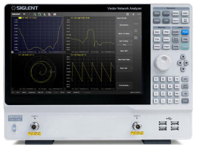 SIGLENT presents the extension of its vector network analyzer series SNA5000A