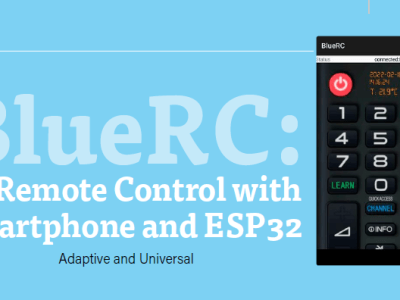 BlueRC: An IR Remote Control with Smartphone and ESP32