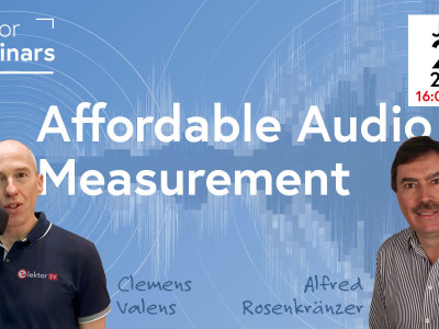 Webinar: Affordable Audio Measurements (June 29)