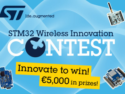 Unleash Your Wireless Creativity with the STM32 Wireless Innovation Design Contest