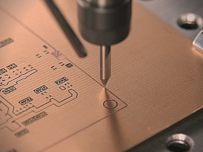 PCB by CNC (Part 2): Engraving and Drilling the Pads and Vias