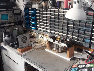Engineering on a Budget: An Electronics Workspace for Audio, Vintage Restorations, and More