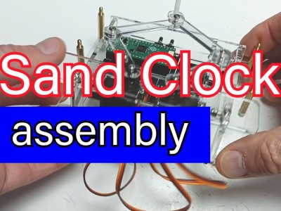 Assembling the Elektor Sand Clock Kit