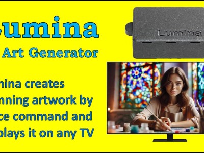 Lumina: A Raspberry Pi-Based AI Art Generator