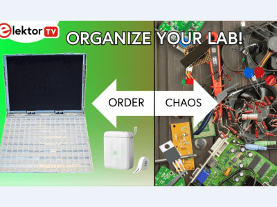 Organize Your Lab Like a Pro: Component Organizer and Label Printer