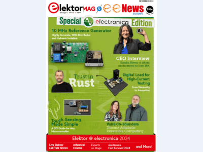 Elektor's electronica 2024 Edition 2024: Free Download