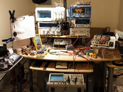 DIY PLC Trainers and More: Inside Chris Urban’s Electronics Workspace
