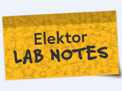 Elektor Lab Notes 22: Battery Monitoring, Car Sensors, and More