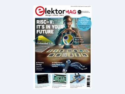 Elektor March/April 2025: Embedded & AI