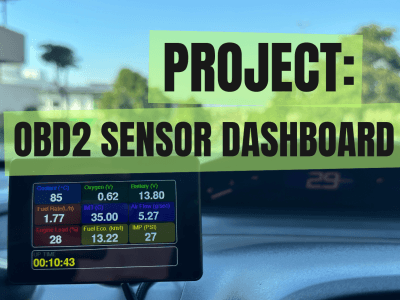 OBD2 Sensor Dashboard: Old Dials Sparked a Quest for Real Data
