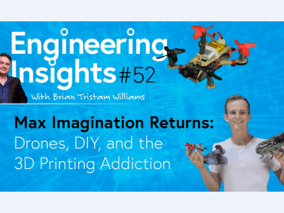 Drones, DIY and 3D Printing with Max Imagination