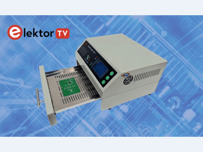 The Elektor T-962 V2.0 Reflow Oven