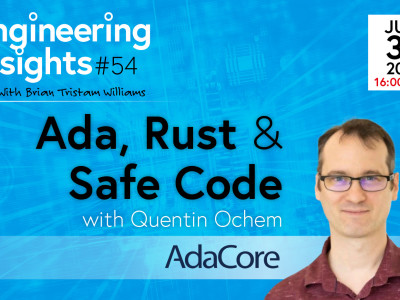 Embedded systems, Ada, Rust & the Future of Safe Code EEI #54