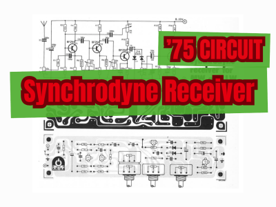 Circuit: Coil-Less Synchrodyne Receiver for MW and LW