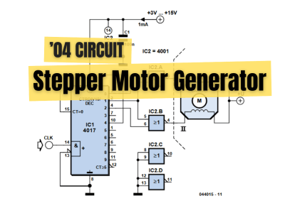 Circuit: Stepper Motor Generator