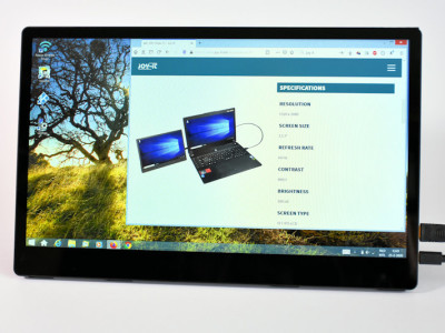 Review: JOY-iT Joy-View Portable Touchscreen