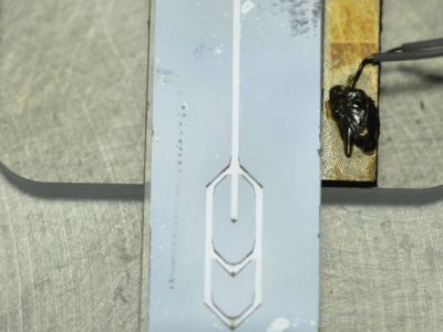 Acoustic vibrations for sorting blood cells