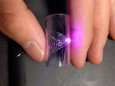 Metal ink printing for flexible electronics with self-healing capability