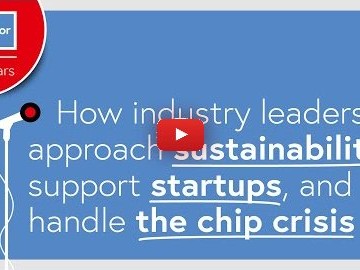 Webinar: Sustainability, Start-ups, and Semiconductor Shortage