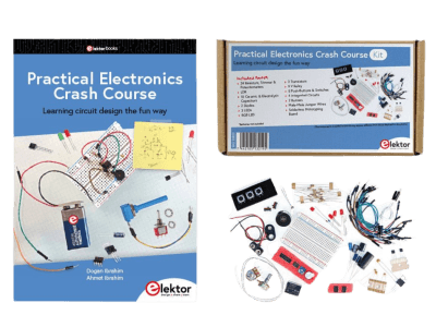 Practical Electronics Crash Course Book and Kit: A Solid Introduction to Electronics