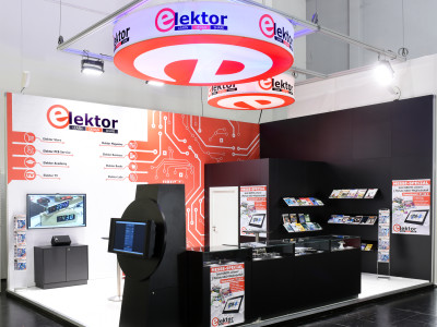 The new-look Elektor stand
