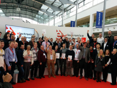 Participants of the electronica Fast Forward Awards 2016