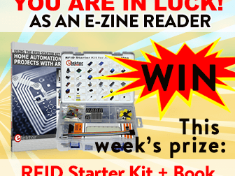 Win an RFID starter-kit for Arduino with accompanying book