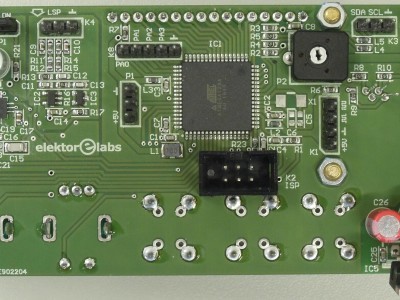 Bottom view of Microcontroller Board for FPGA DSP (160410-1 v1.1) Bottom view of Microcontroller Board for FPGA DSP (160410-1 v1.1)