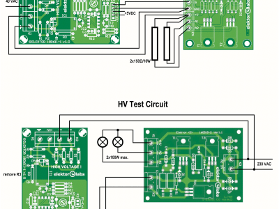 Wiring diagram Two-anode MOSFET thyristor (160515) Wiring diagram Two-anode MOSFET thyristor for LV and HV using src pulse generator 180611-1 v1.0