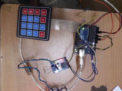 CAN Bus master with 4*4 keypad for transferring command CAN Bus master with 4*4 keypad for transferring command