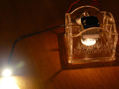 First test with enclosure Escaped from the Labs - First test with enclosure