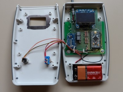 Internal View Here is a look at the inside of the RTD Thermometer.