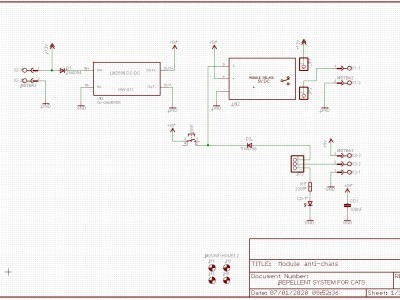PCB anti-chat module plan PCB anti-chat module plan