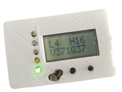 Portable, Stand-Alone Air Quality Display for 2.5 µm Particles